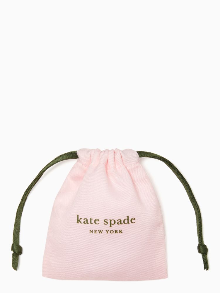 Kate Spade,flower studs,Light Sapphire