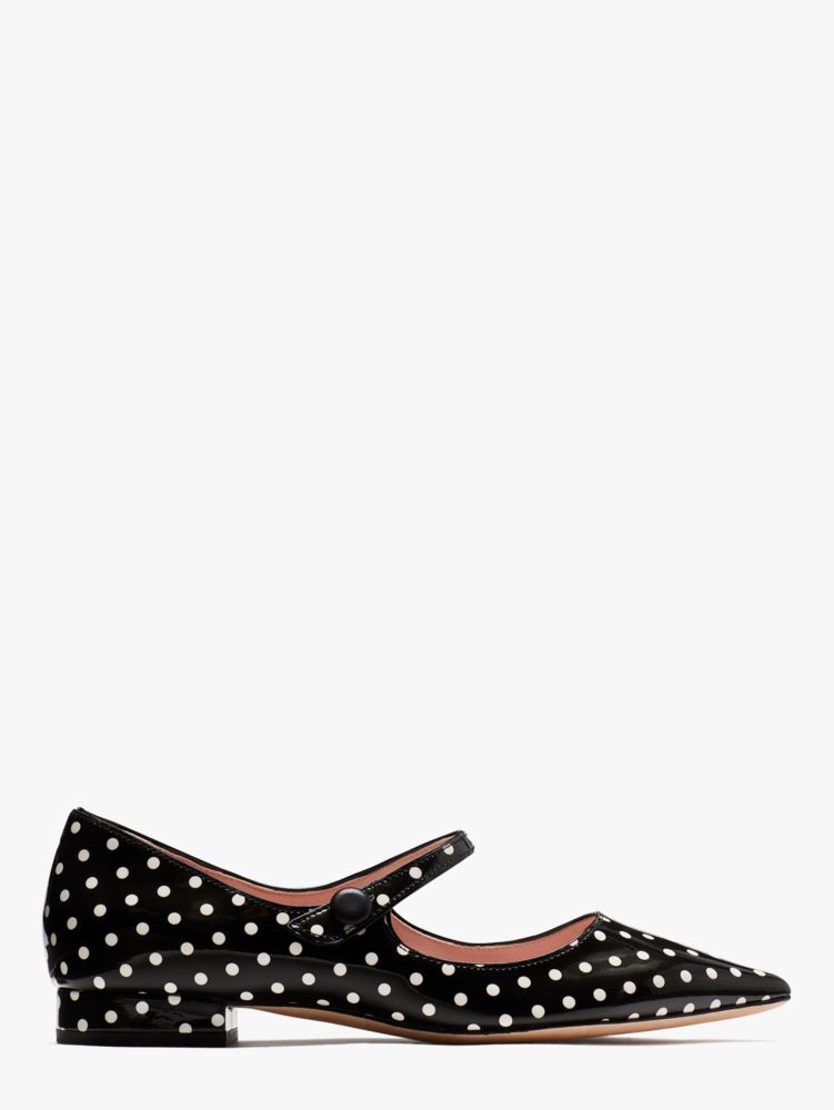 Polka dot best sale flat shoes