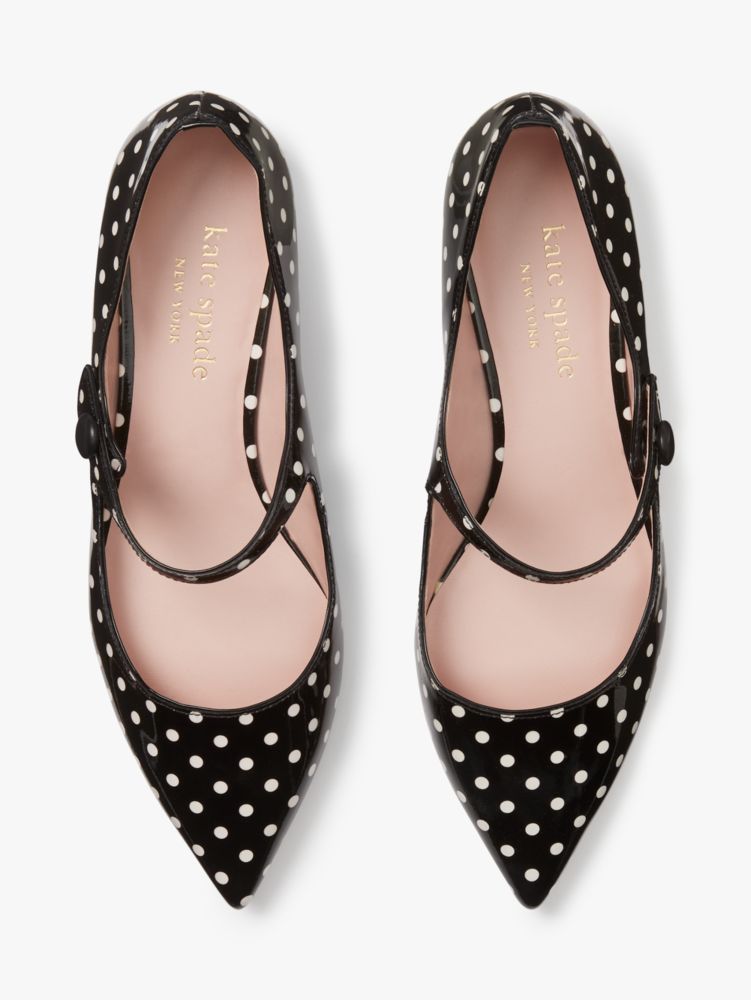 Kate Spade,Maya Flats,Casual,Black/Cream