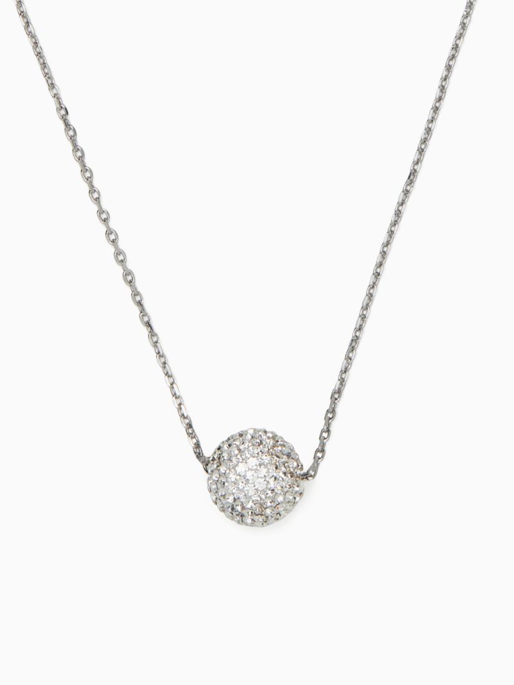 Kate spade store silver necklace