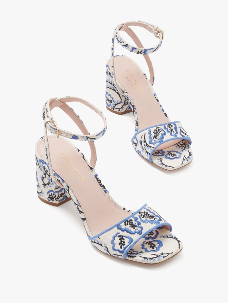 Kate spade sale flower heels