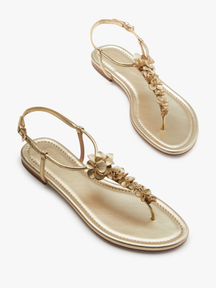 Kate Spade,Rosalie Sandals,Casual,Pale Gold