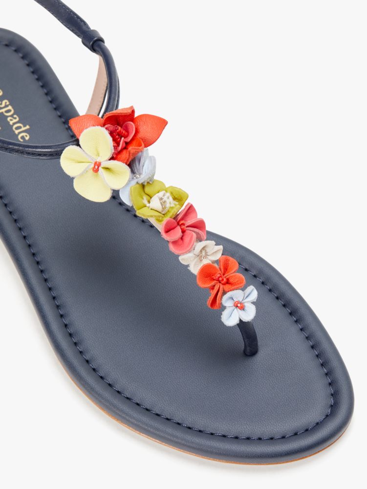 Kate spade discount leather flip flops