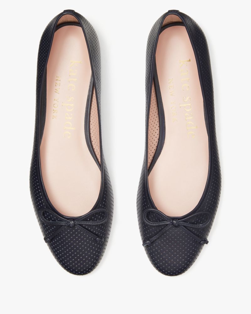 Kate spade store black ballet flats