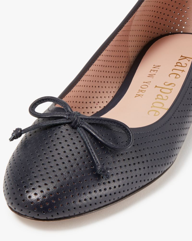 Kate spade black deals flat shoes