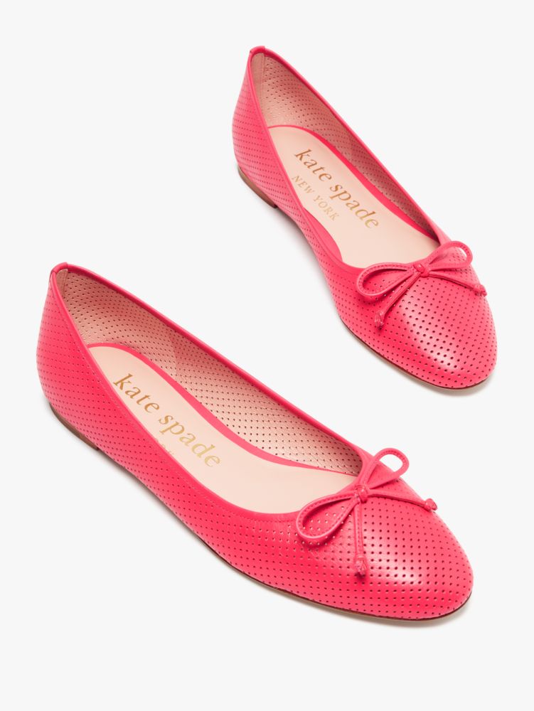 Kate Spade,ヴェロニカ バレエ フラット,全てのアウトレット,ピンクペッパーコーン