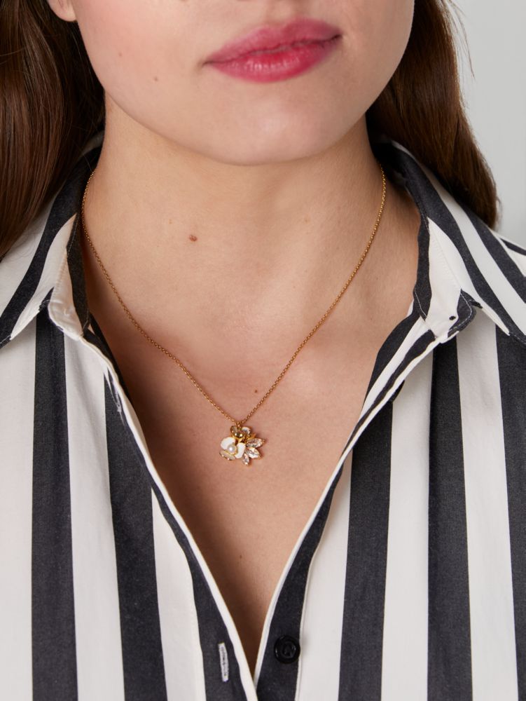 Kate Spade,Bouquet Toss Cluster Pendant,