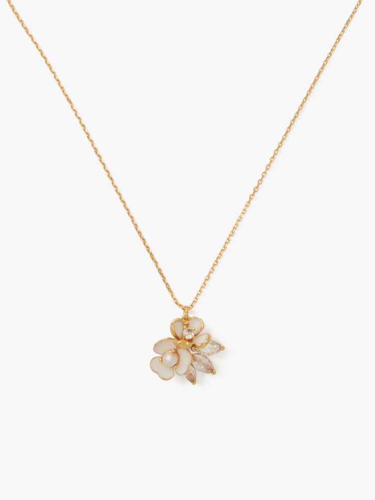 Kate Spade,Bouquet Toss Cluster Pendant,