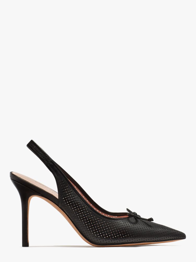 Kate Spade,Veronica Slingback Pumps,Evening,Black