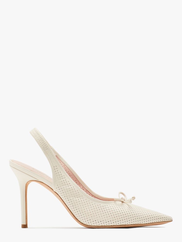 Kate Spade,Veronica Slingback Pumps,Cream