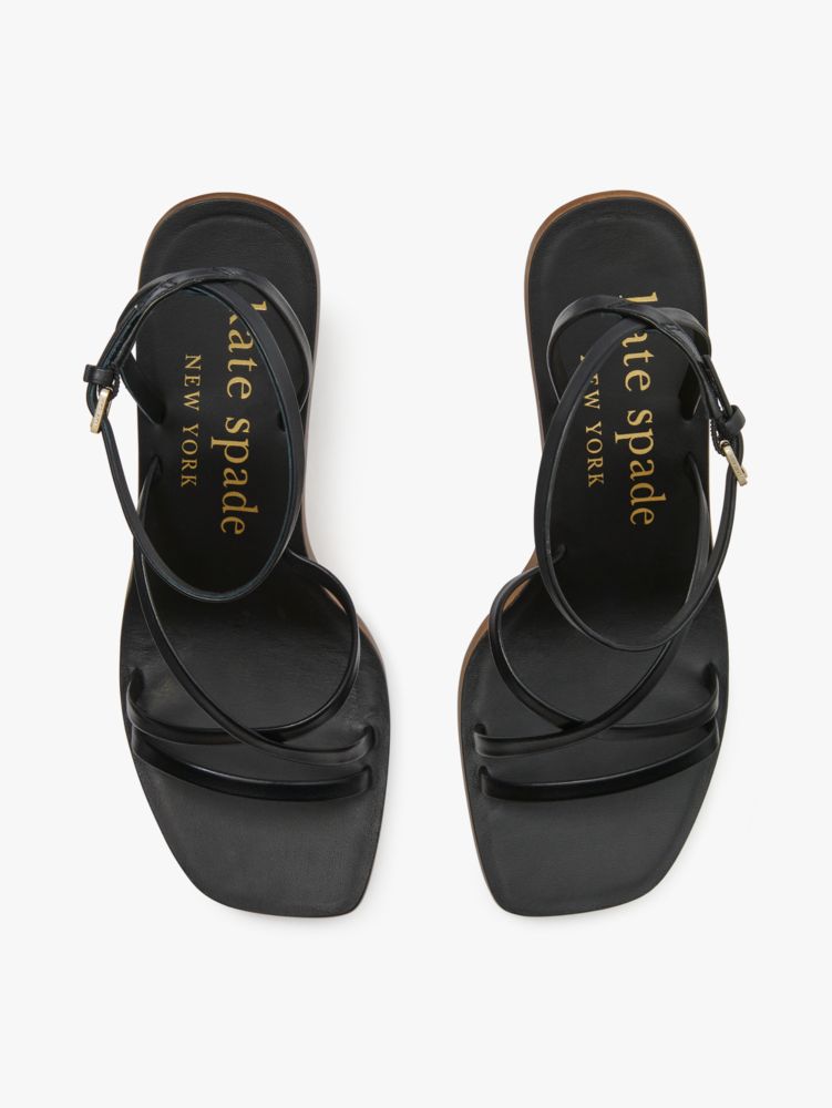 Kate Spade,シャーマー サンダル,シューズ,ブラックマルチ