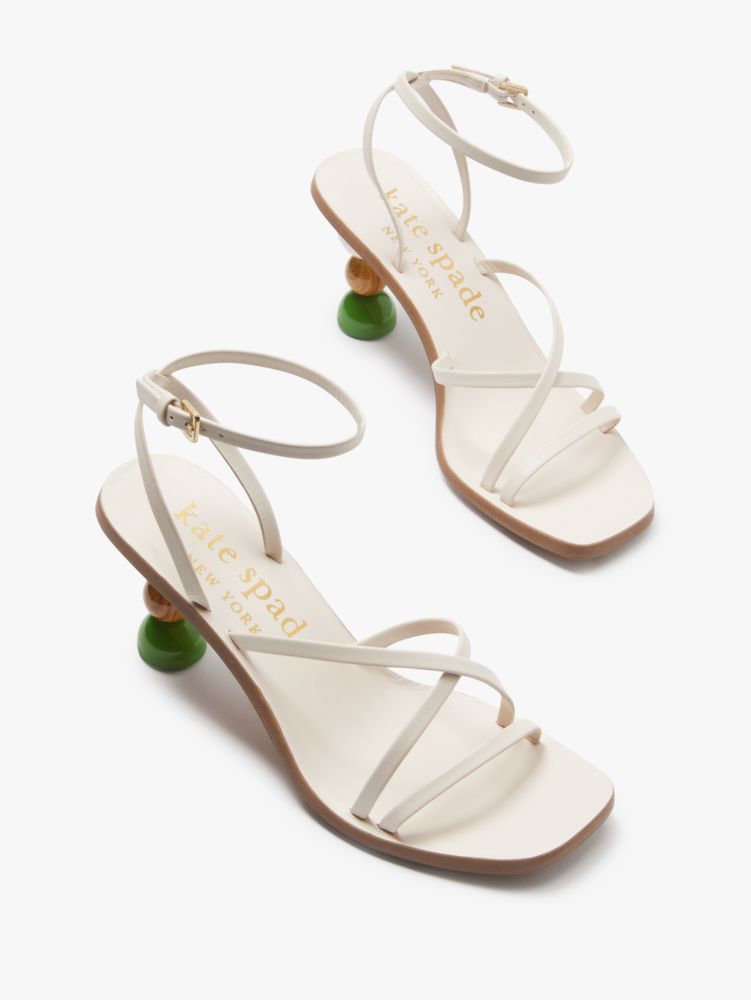 Kate Spade,Charmer Sandals,Evening,Parchment Multi