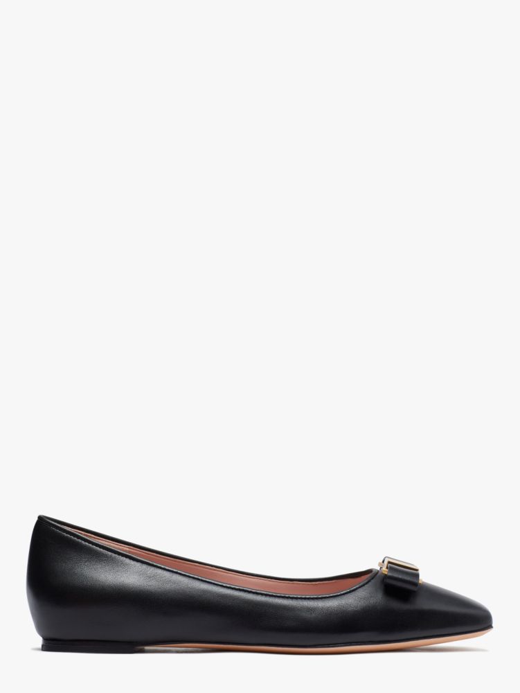 Kate Spade,Bowdie Ballet Flats,Black