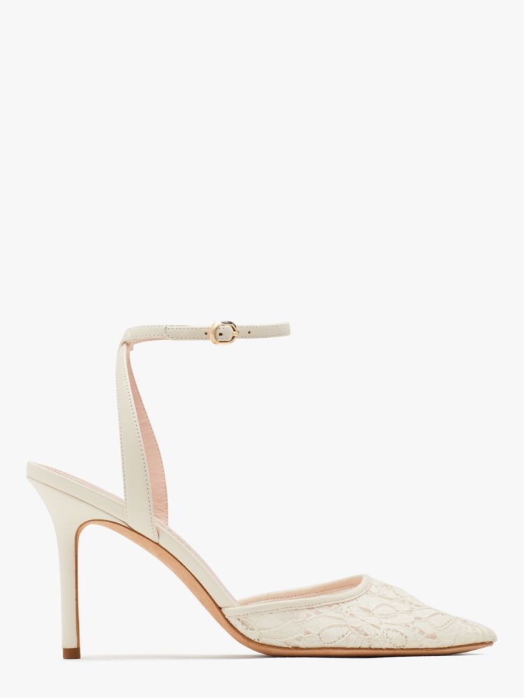 Kate Spade,Amour Pumps,Pumps,Sheer,Formal,Cream