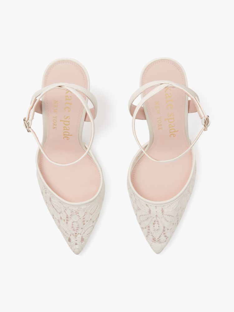 Kate Spade,Amour Pumps,Evening,Ivory