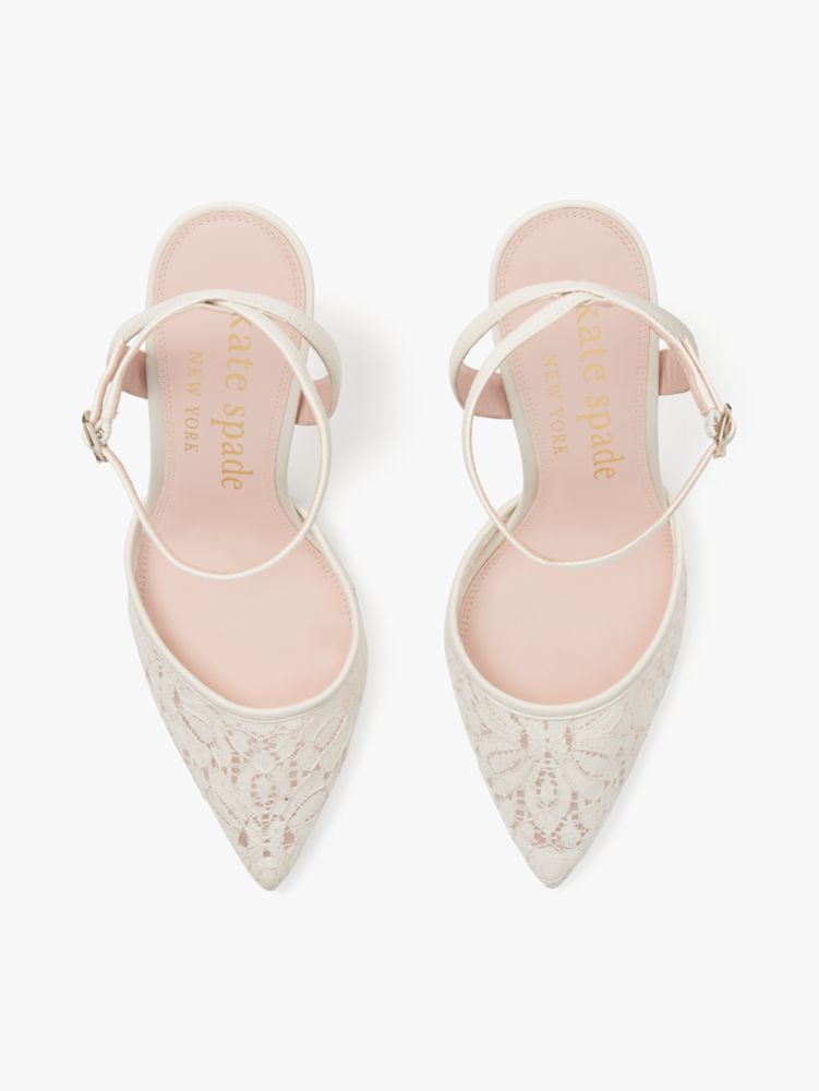 Kate Spade,Amour Pumps,Pumps,Sheer,Formal,Cream