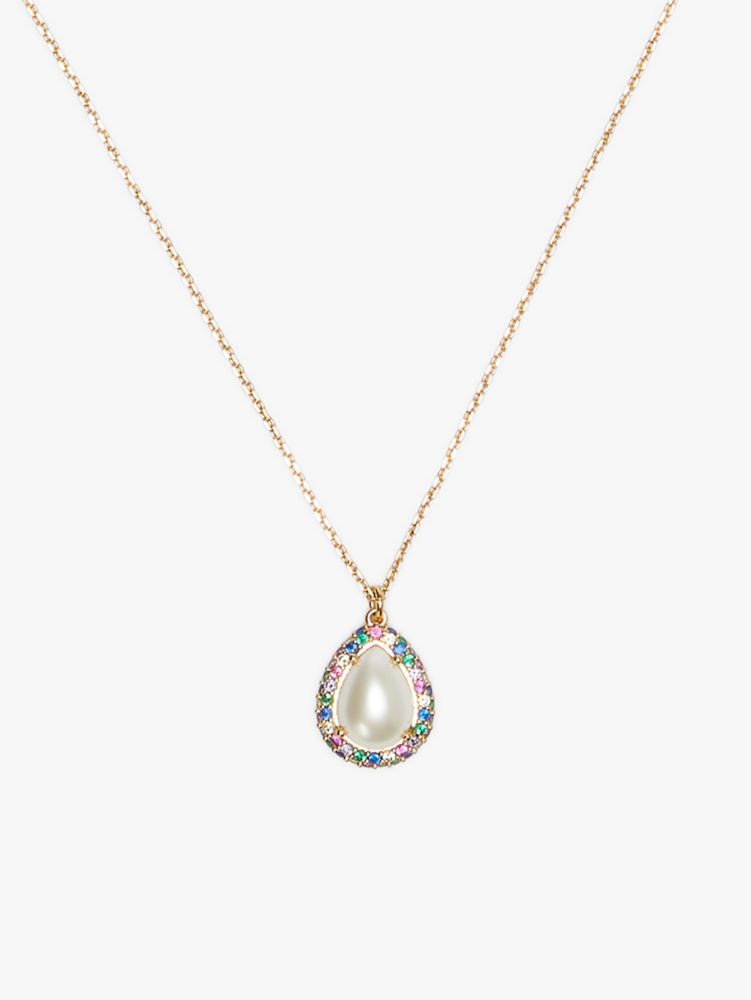 Brilliant Statements Pavé Halo Mini Pendant