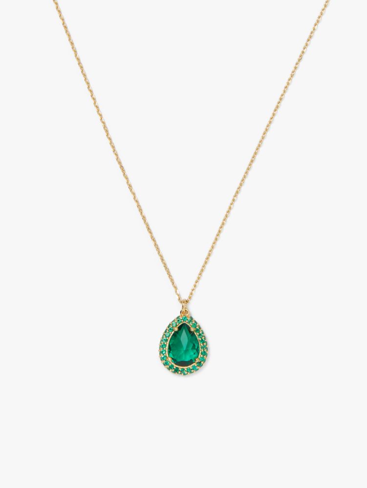 Brilliant Statements Pavé Halo Mini Pendant