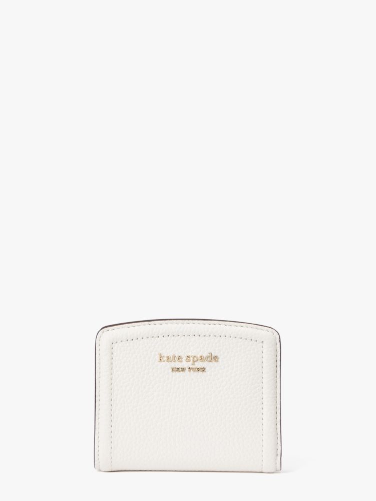 Kate Spade,ノット スモール バイフォールド ウォレット,財布小物,クリーム image number 0