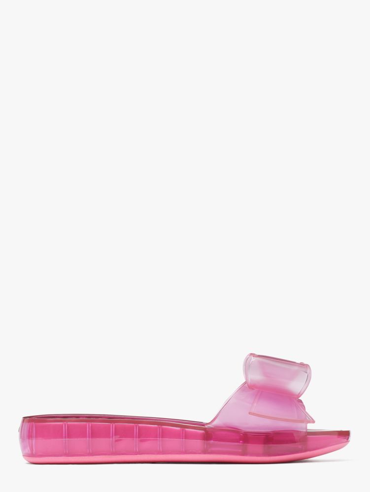 Kate Spade,Tie The Knot Slide Sandals,Casual,Pink Cloud