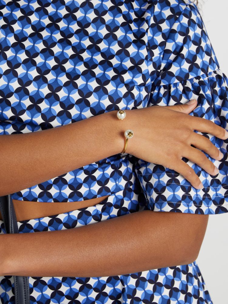 Kate Spade,Pearls On Pearls Flex Cuff,