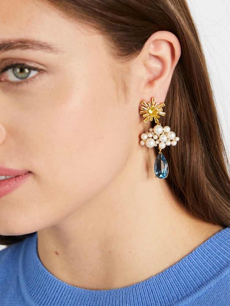 Kate spade shine 2025 on drop earrings