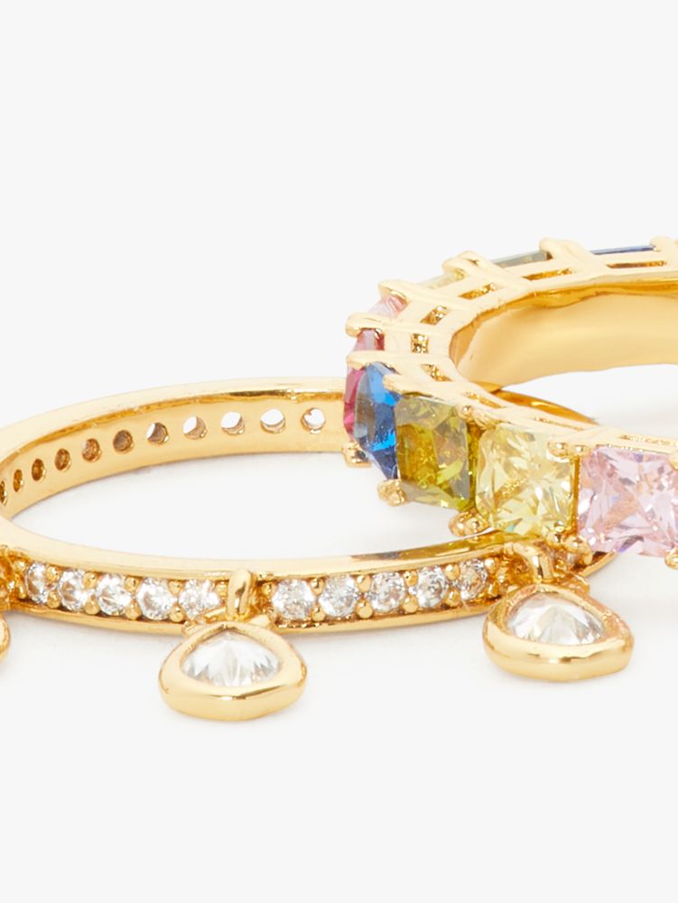 Rain Or Shine Stacking Ring Set | Kate Spade New York