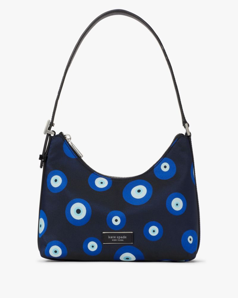 Sam Icon Evil Eye Jacquard Small Shoulder Bag