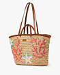 What The Shell Tote Bag Aus Stroh, Groß, , Product