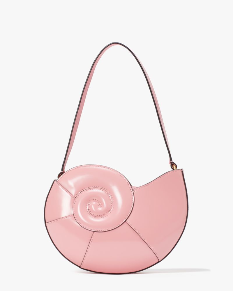 What The Shell Nautilus Shell Shoulder Bag