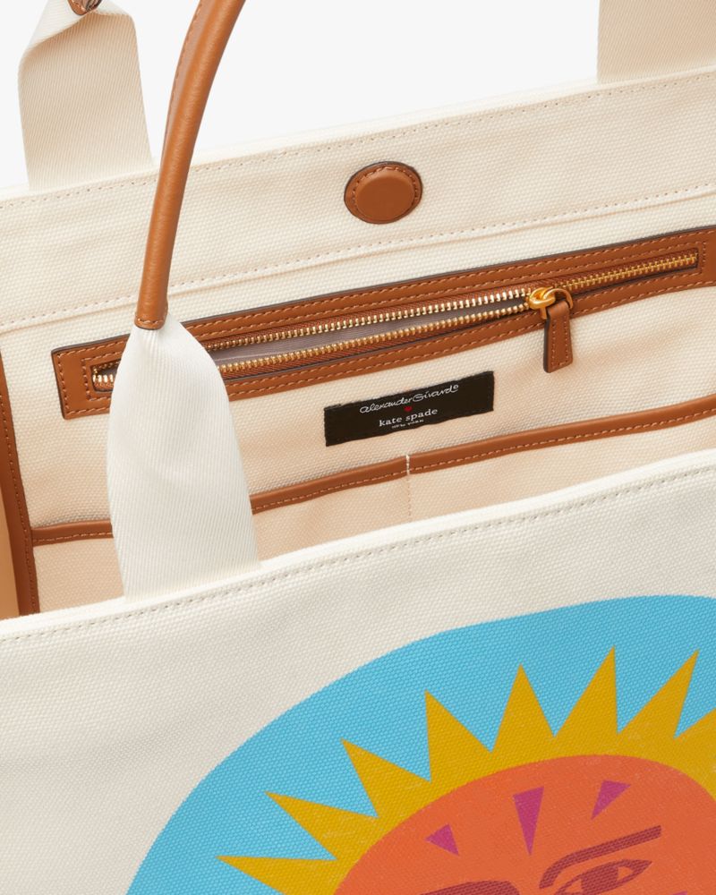 Alexander Girard X Kate Spade New York Canvas Large Tote | Kate