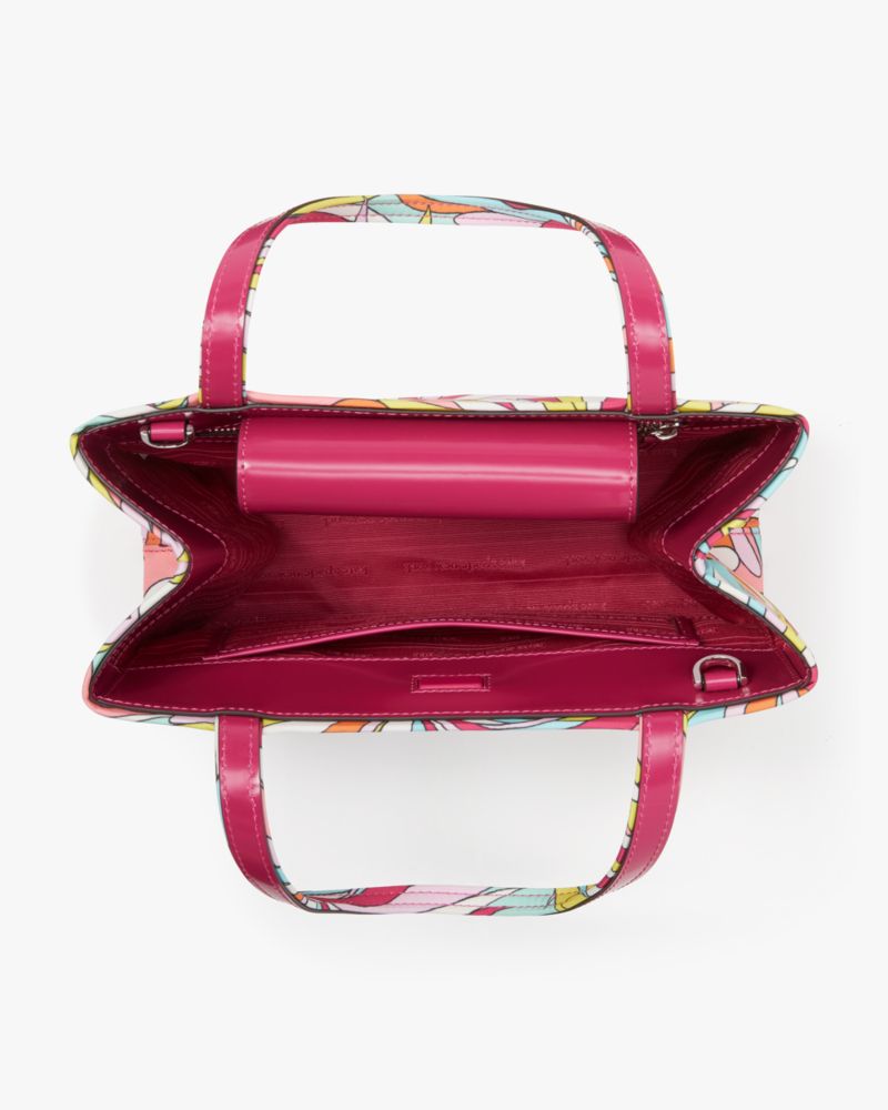 Kate Spade,Sam Icon Anemone Floral Small Tote,