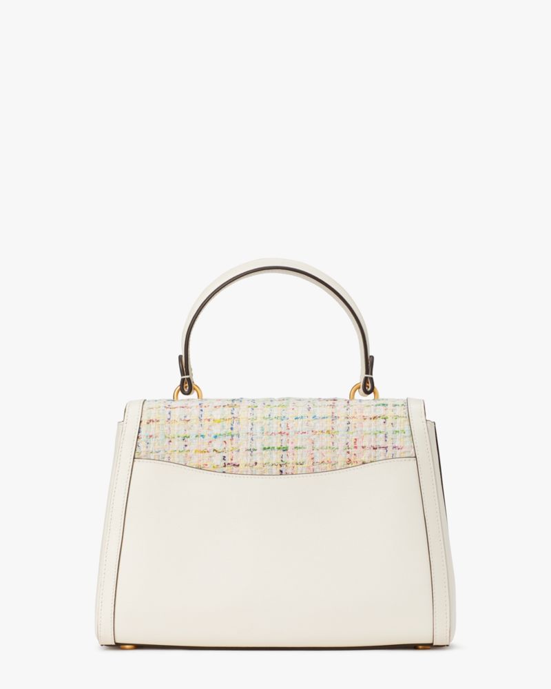 Kate Spade,ケイティ ツイード ミディアム トップハンドル バッグ,全てのアウトレット,クリームマルチ