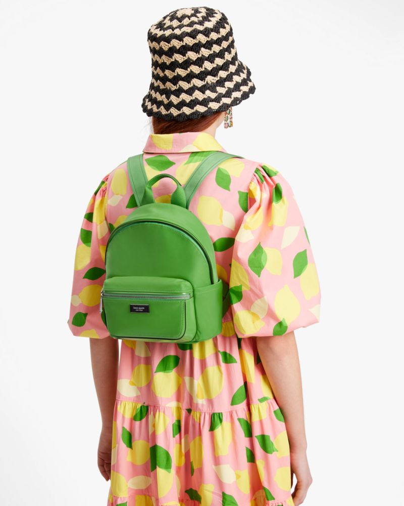 kate spade new york small sam icon recycled nylon backpack