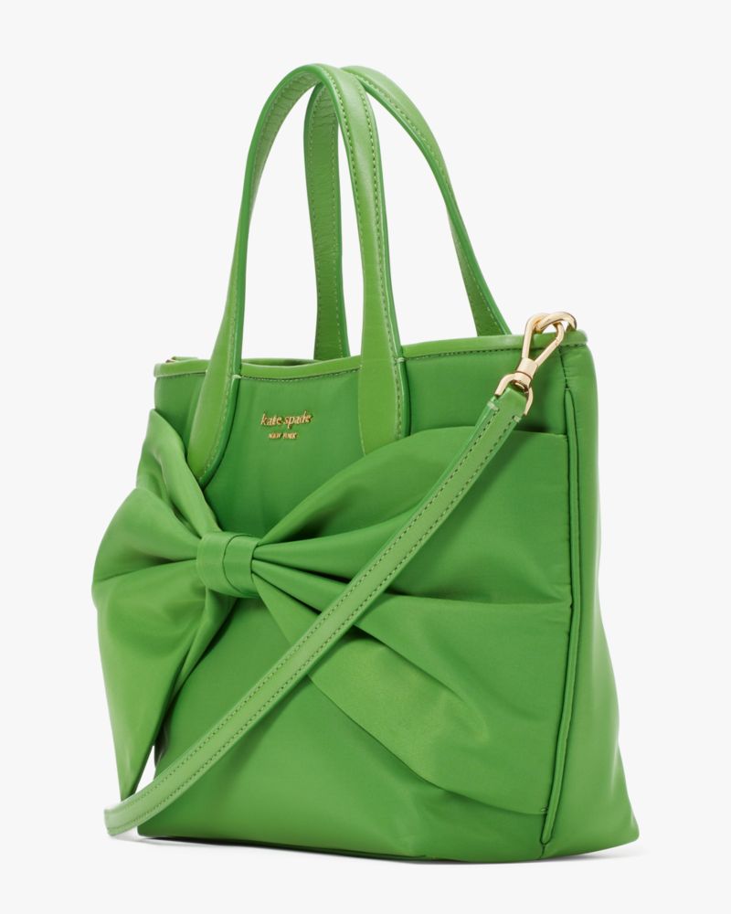 Kate Spade,On Purpose KSNYL Bow Tote,KS Green