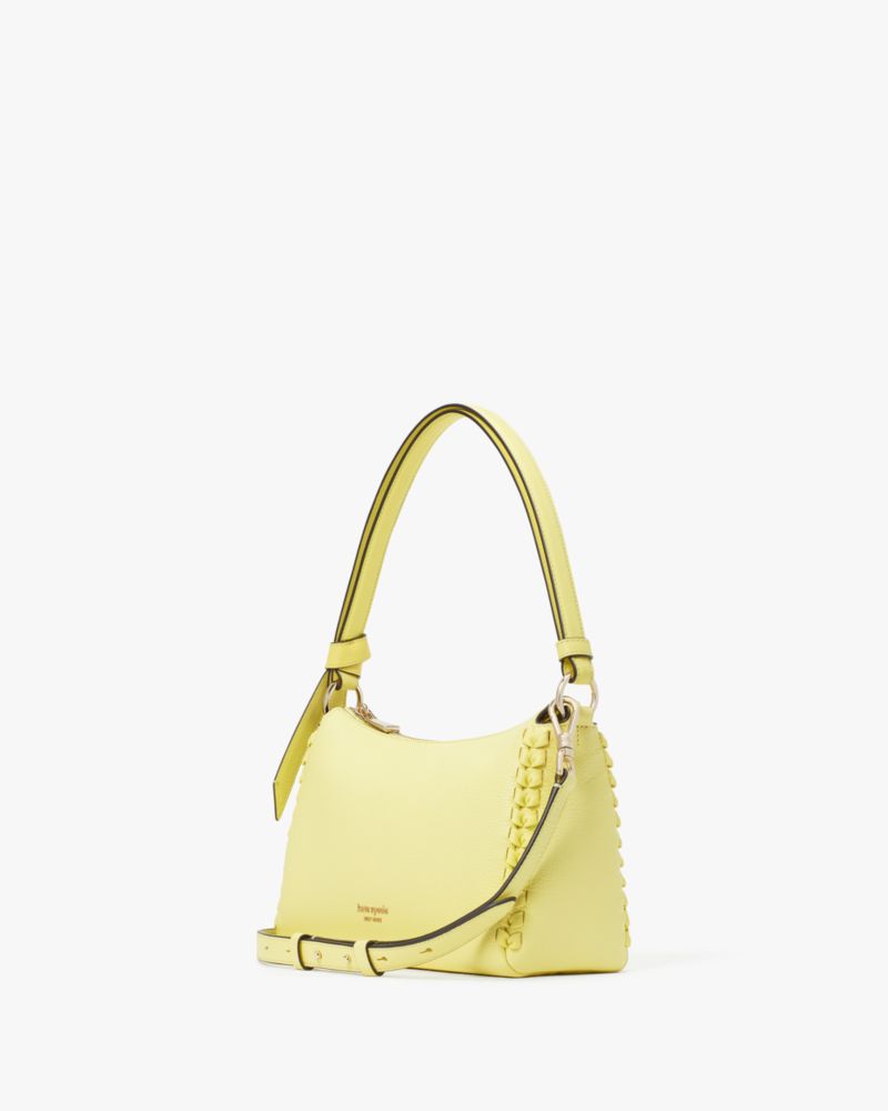 Kate Spade,Knott Whipstiched Medium Shoulder Bag,Bridal,Suns Out