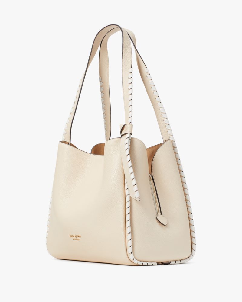 Kate Spade,Knott Whipstiched Large Shoulder Bag,