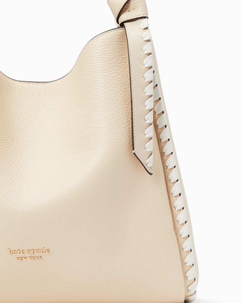 Kate Spade,Knott Whipstiched Large Shoulder Bag,