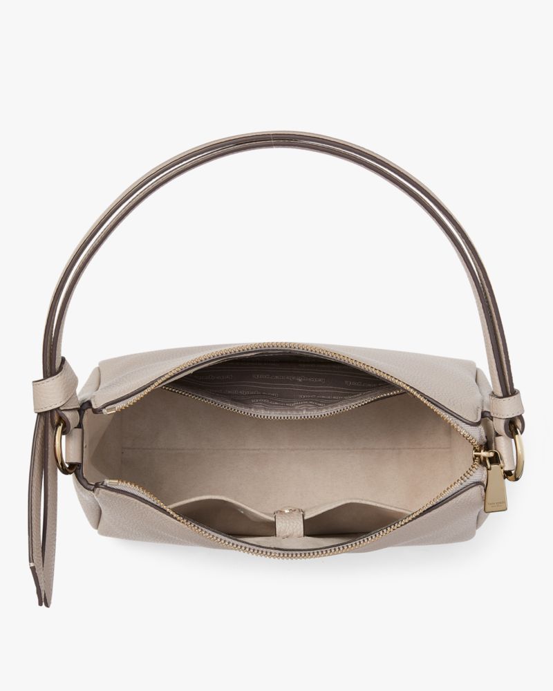 Kate Spade,Knott Medium Shoulder Bag,Leather,Shoulder Bag,PVC,Metal,Logo,Casual,