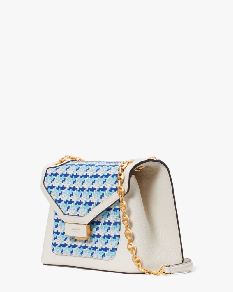 Kate Spade,Gramercy Woven Medium Convertible Shoulder Bag,