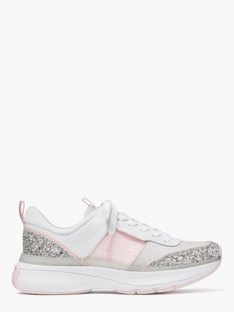 Kate spade store glitter tennis shoes