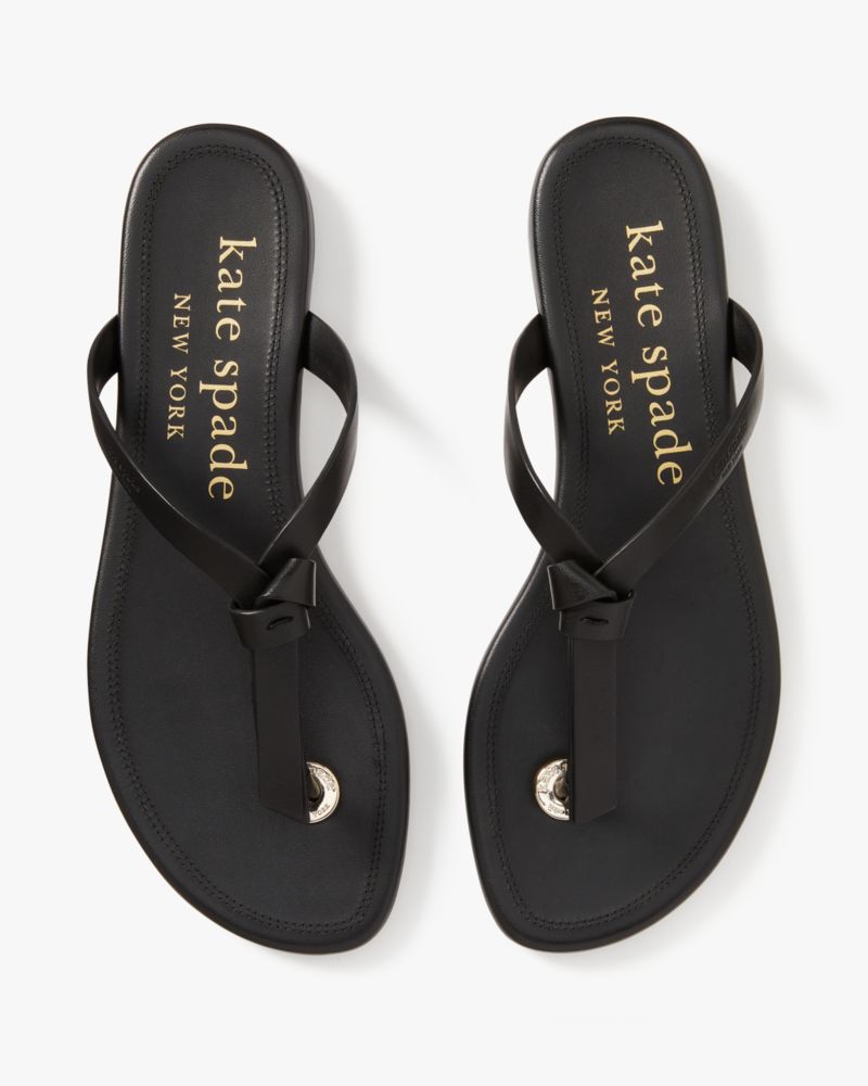 Kate Spade,Knott Slide Sandals,Casual,Black