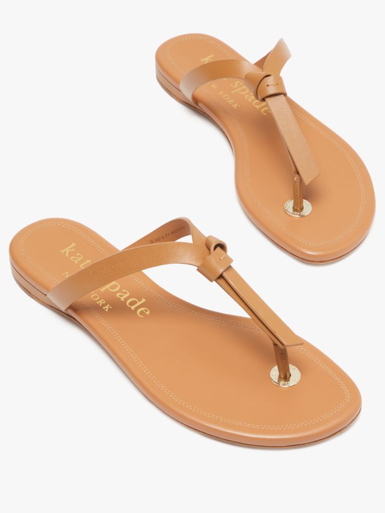 Kate Spade 'Knott' leather flip-flops, Women's Shoes