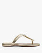 Kate Spade,Knott Slide Sandals,Casual,Pale Gold