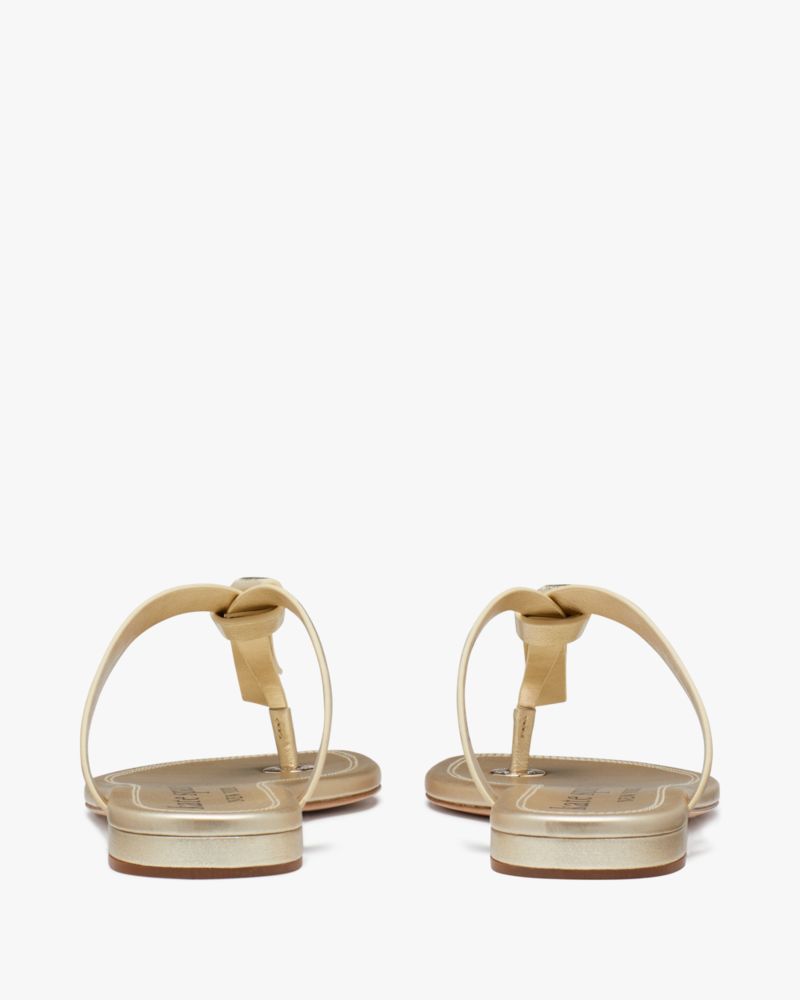 Kate Spade 'Knott' leather flip-flops, Women's Shoes