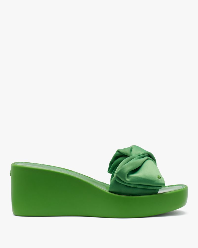 Kate Spade,Bikini Platform Wedges,Casual,Ks Green