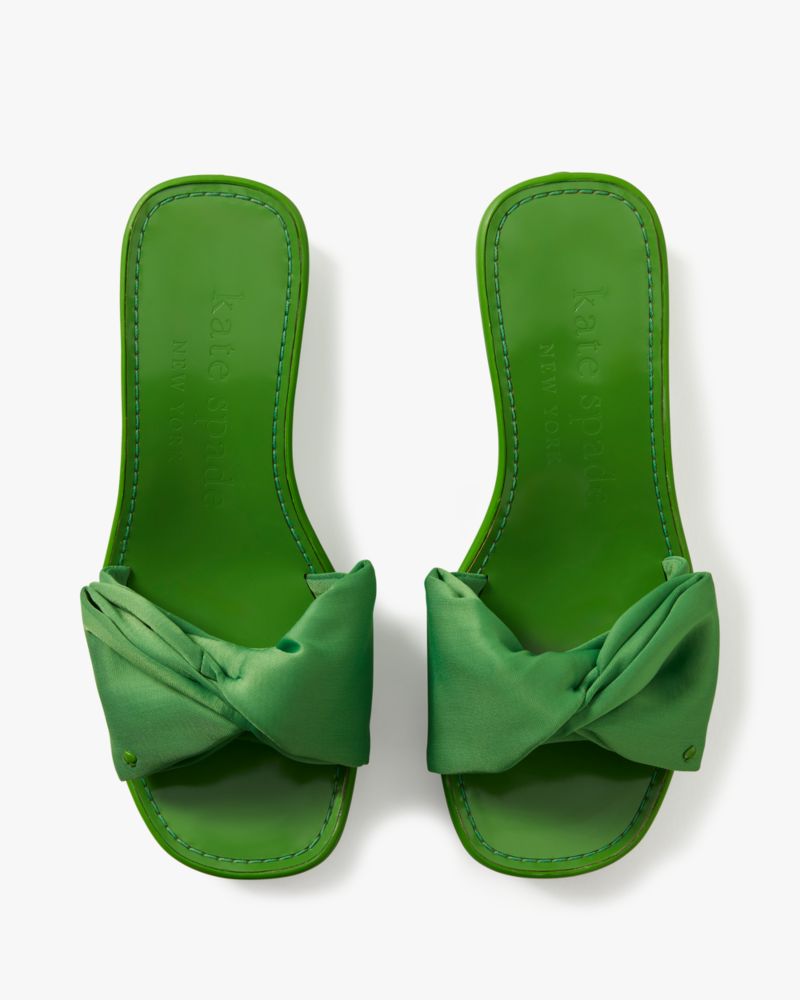 Kate Spade,Bikini Platform Wedges,Casual,Ks Green