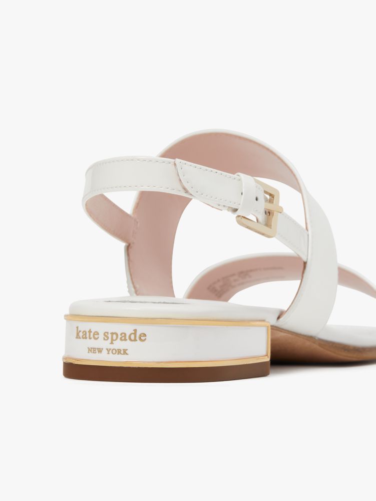 Kate Spade,メリット サンダル,シューズ,トゥルーホワイト