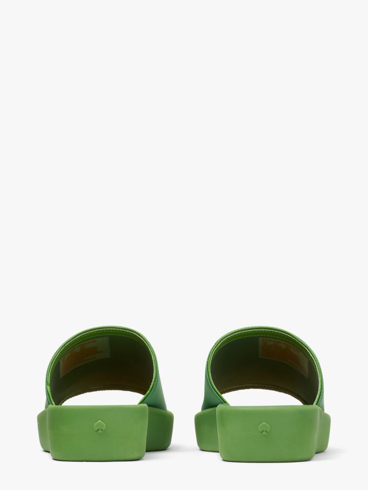 Kate Spade,スプリー スライド サンダル,シューズ,Ksグリーン