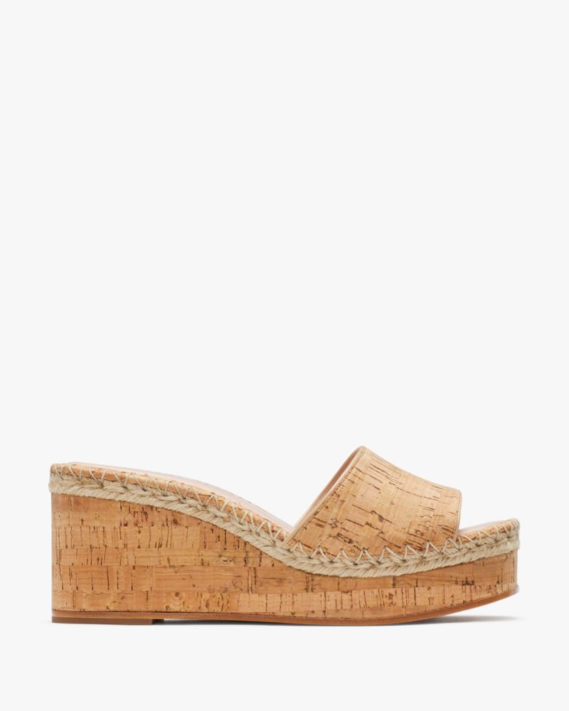 Kate Spade,Cosette Slide Sandals,Casual,Natural